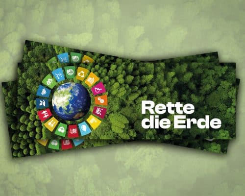 Rette die Erde